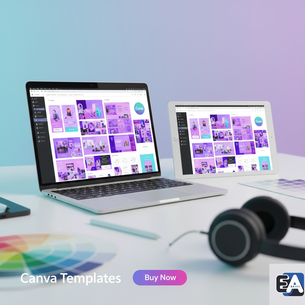 Social Media Templates – Modern & Editable Social Post Designs (Instant Download)